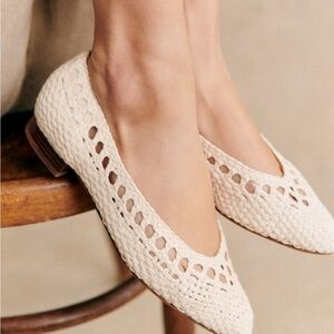 Sezane Anya Low Ballerina Flats 37